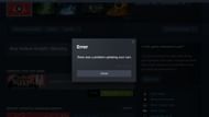 Silksong cart error on Steam (Image via Steam)